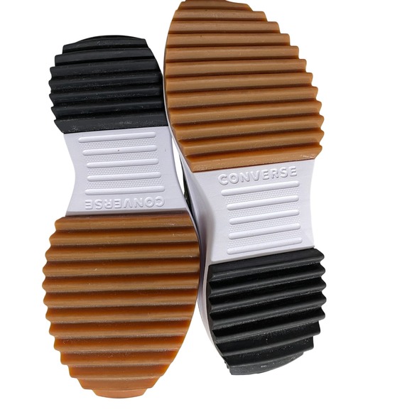 Converse Run Star Hike Low Platform Sneakers Dark Moss Green Wms 8 Mens 6.5 NEW - Picture 9 of 10